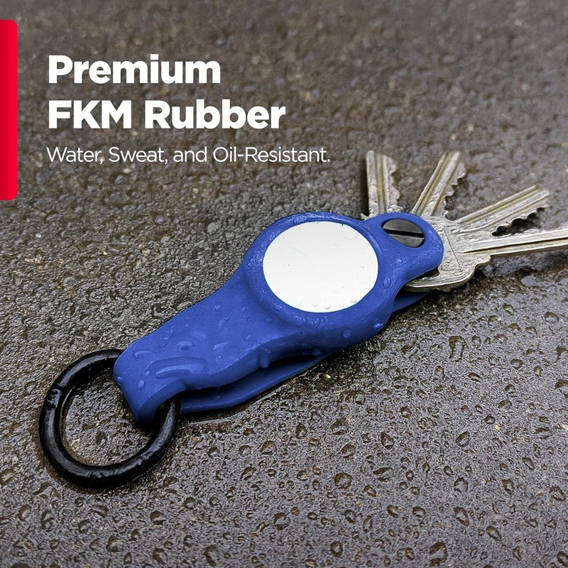 key smart KeySmart Air - Premium Keychain Key Holder Compatible with Apple AirTag, 5 Key Organizer Keychain, Air Tags Not Included - Image 4